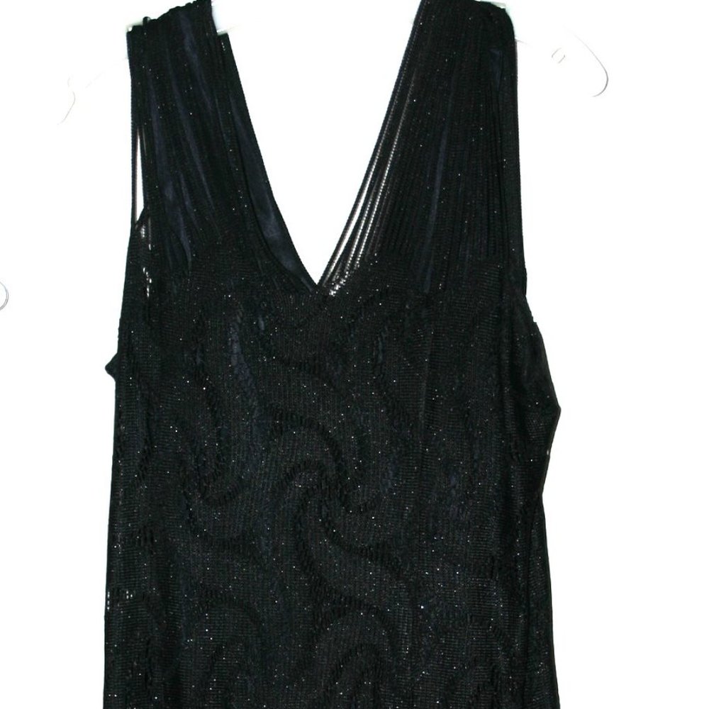 DAMIANOU Made in USA-Small-3-Piece-Cocktail Dress-Black-Subtle Glamour-Excellent